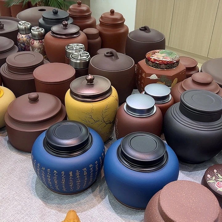 茶叶罐紫砂精品紫砂茶叶罐福利专场