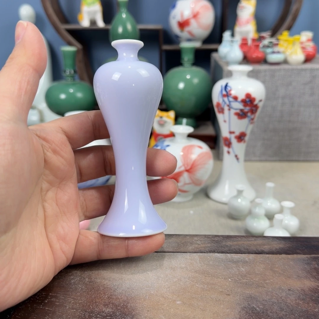 陶瓷手工小花器摆件
