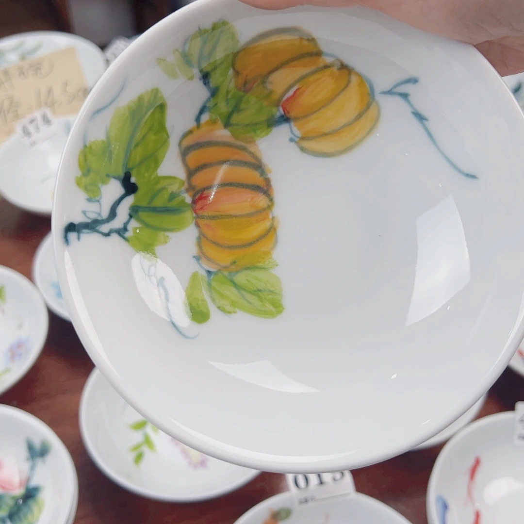 景德镇瓷器手工手绘制作