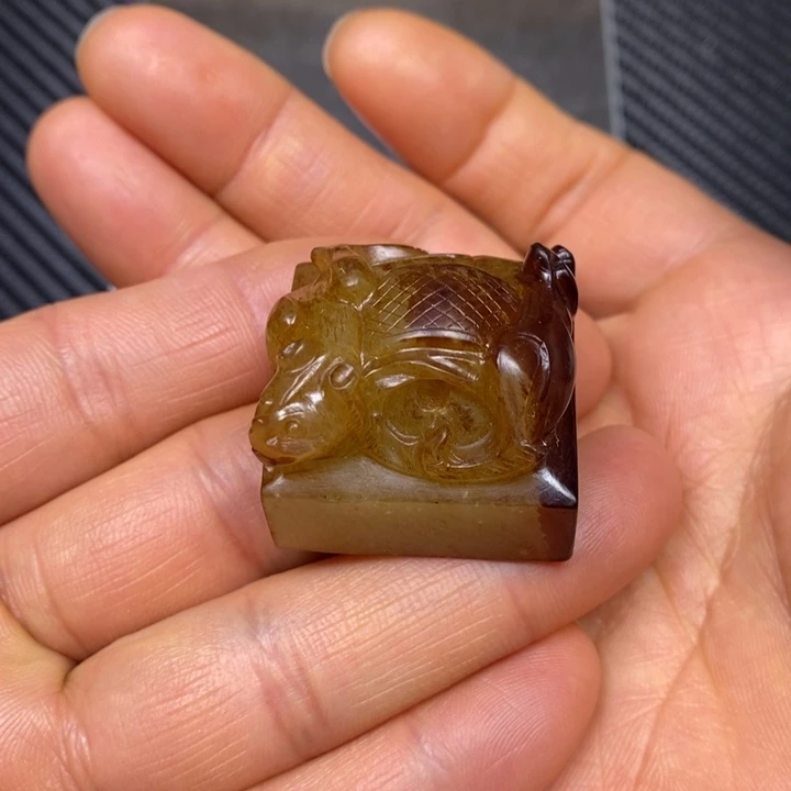 和田玉挂件未镶嵌醉*