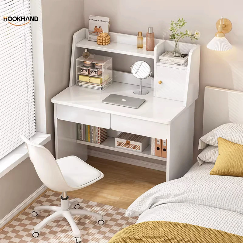 梳妆台书桌化妆桌一体卧室现代简约小型电脑桌网红ins风女生桌子