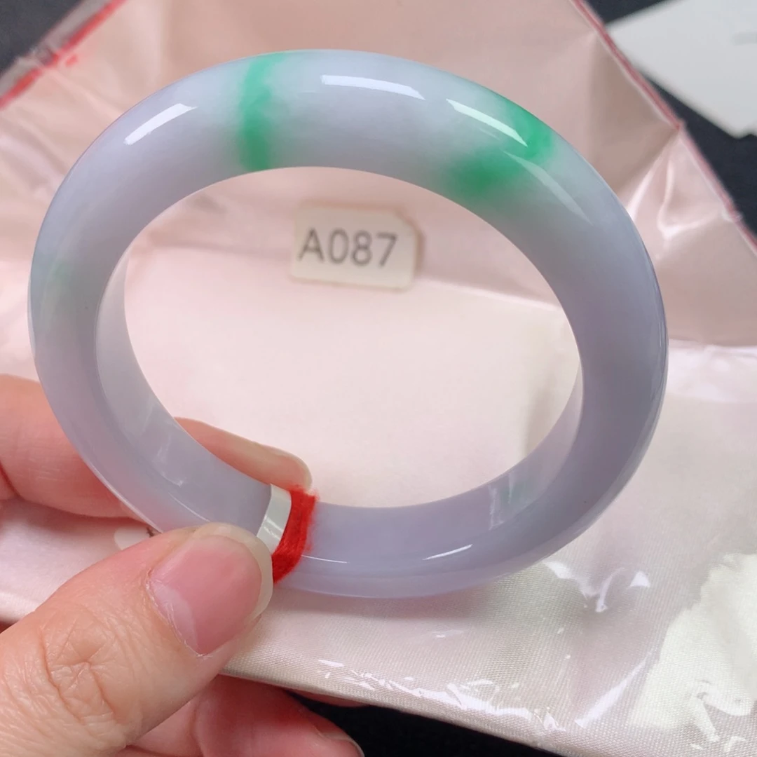 未镶嵌手镯翡翠缅甸天然翡翠手镯5455