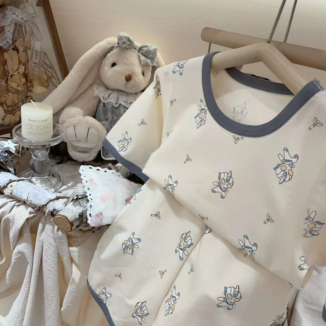 居家家居服套装睡衣卡通风