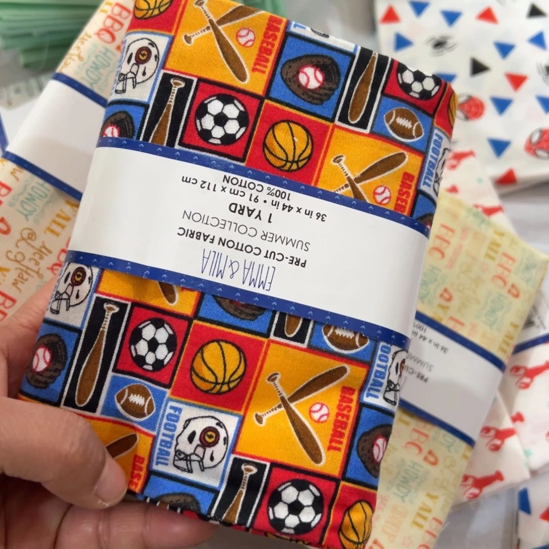 一码纯棉平布果子布艺