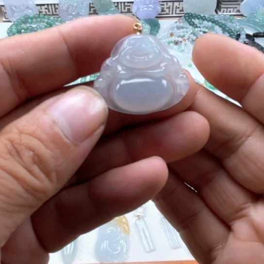 翡翠未镶嵌颈饰翡翠佛公