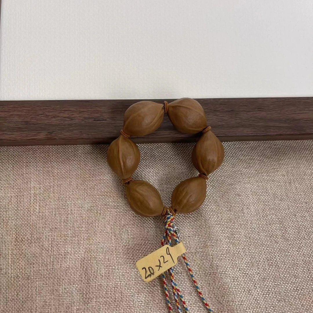 QY千懿梅林老树铁核20/29原生态鲨鱼背铁核手串小手捻