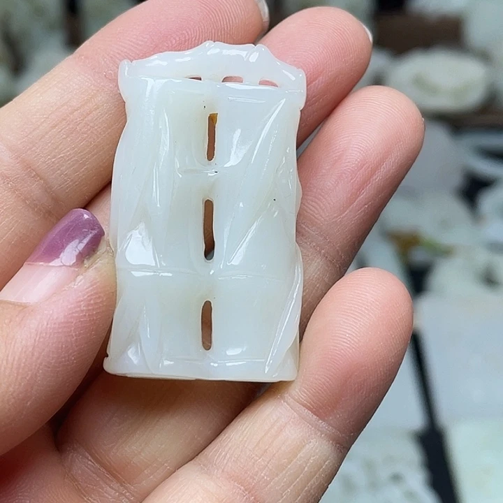 和田玉（白玉）未镶嵌挂件