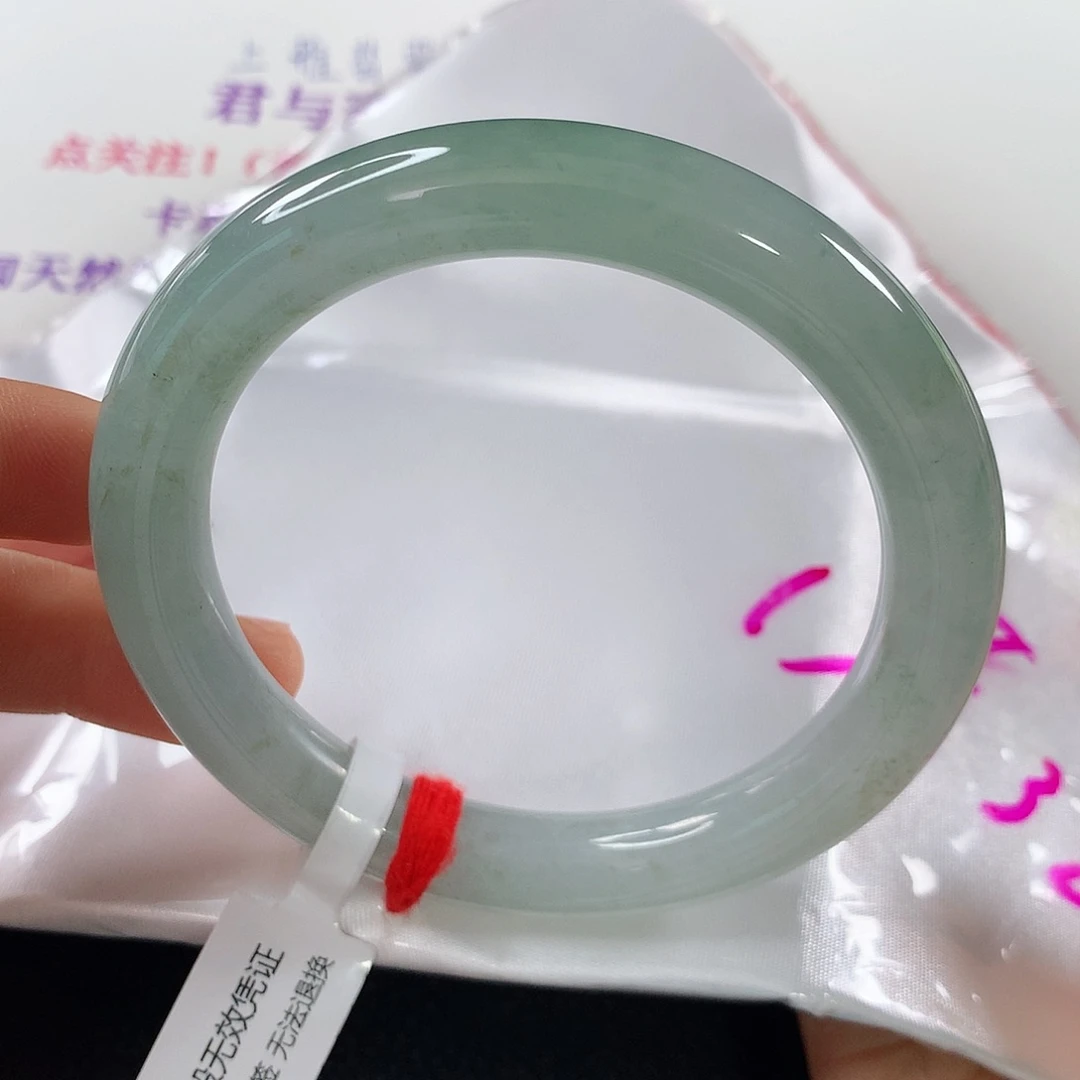 翡翠手镯未镶嵌清仓 圆条①①⑨
