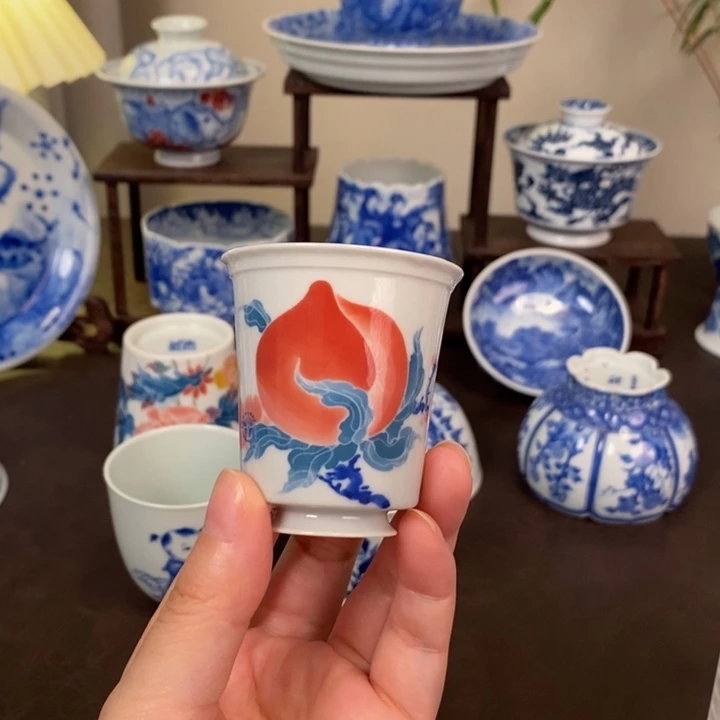 涛***哥景德镇陶瓷手工手绘