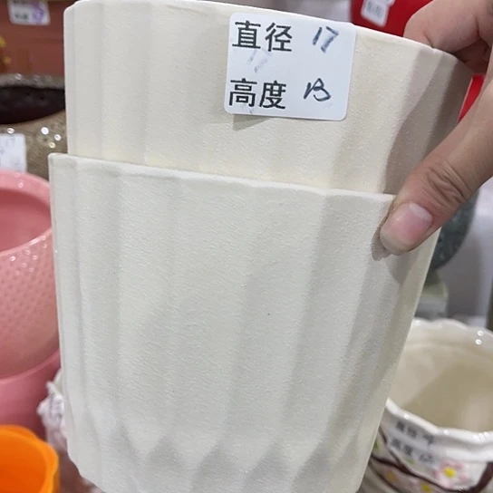 多肉绿植陶瓷花盆9.9包邮，有孔