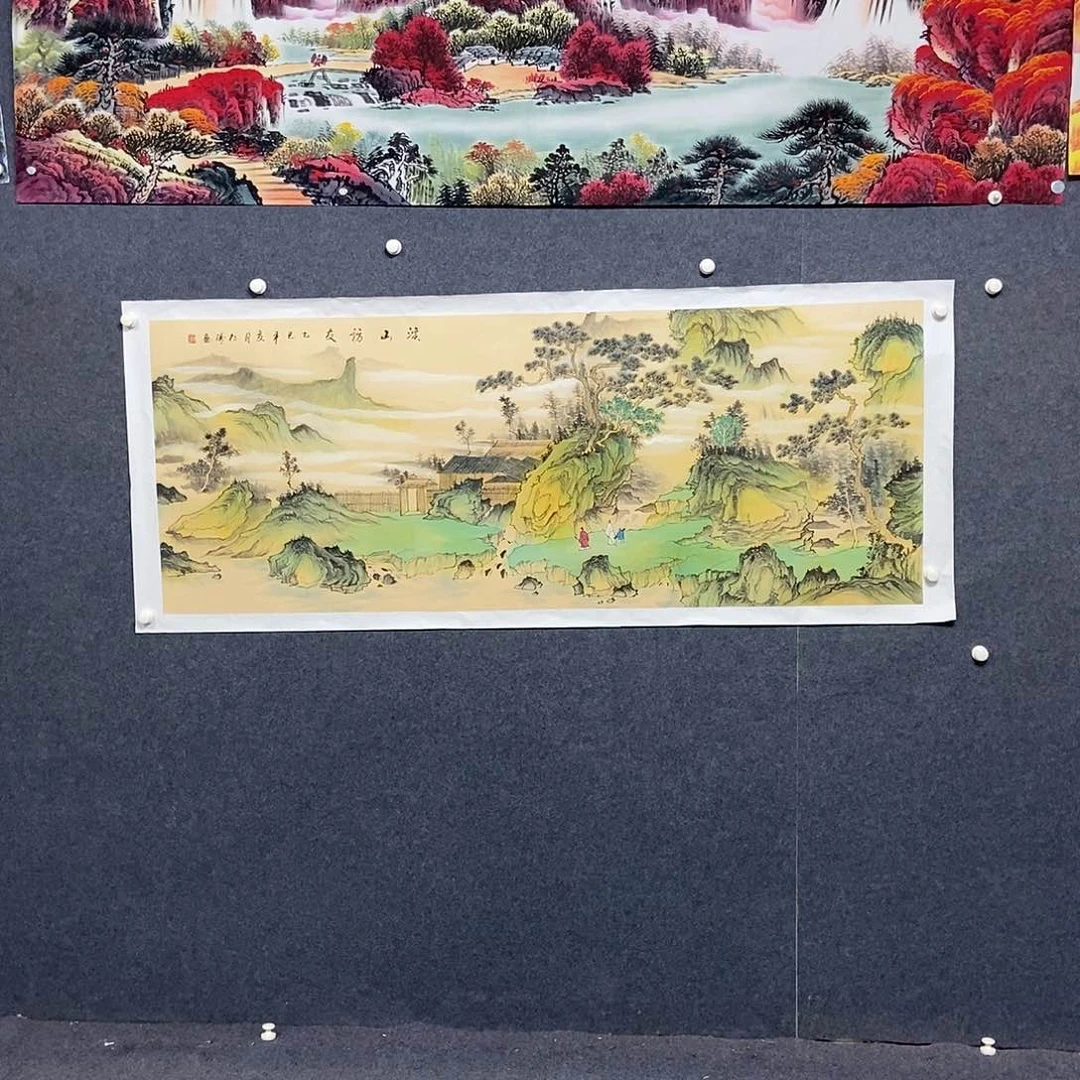 国画小六尺仿古一幅