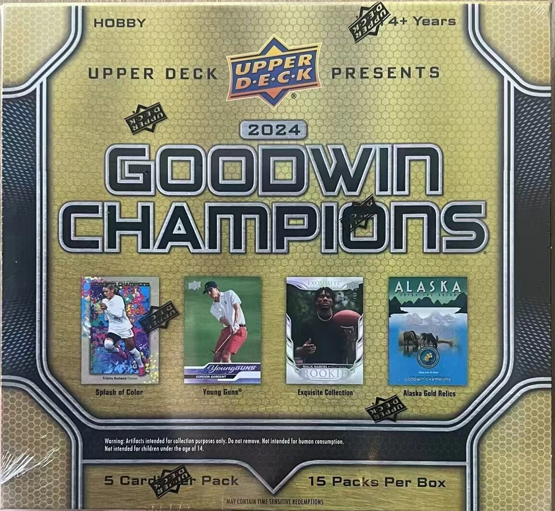 2024upper deck goodwin 古德温 championhobby收藏卡卡牌盲盒