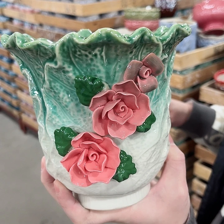 陶瓷陶瓷多肉植物花盆