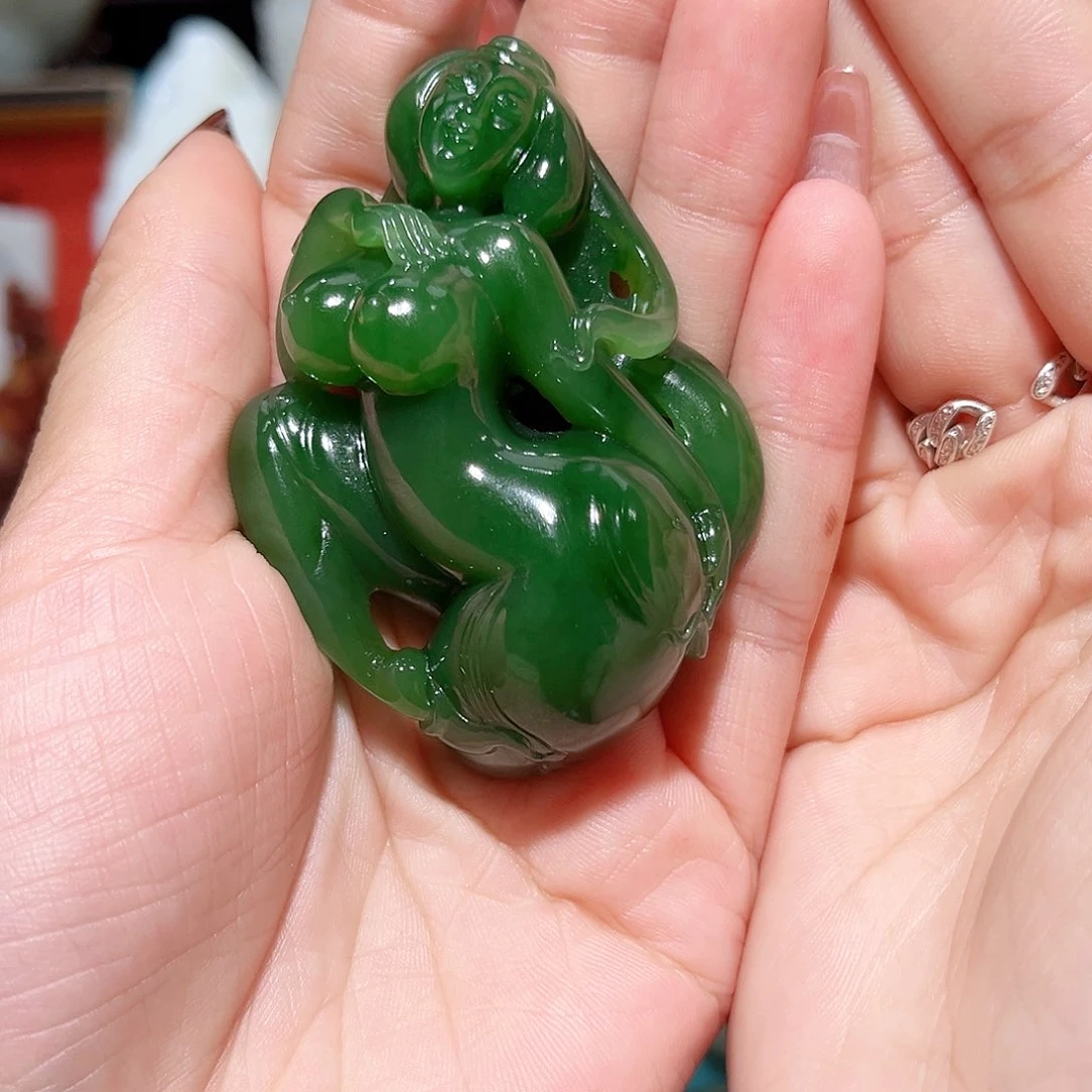 和田玉挂件未镶嵌