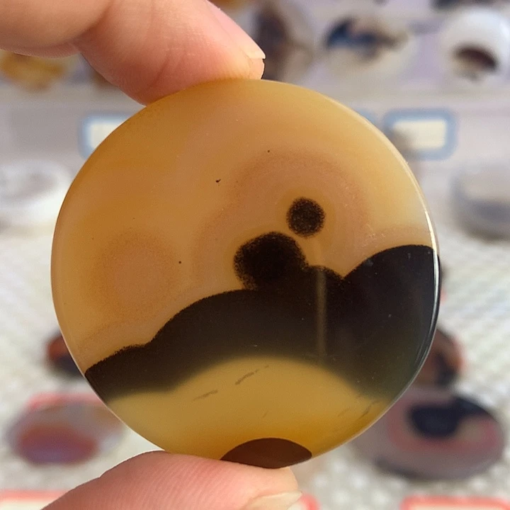 玛瑙/玉髓合金颈饰