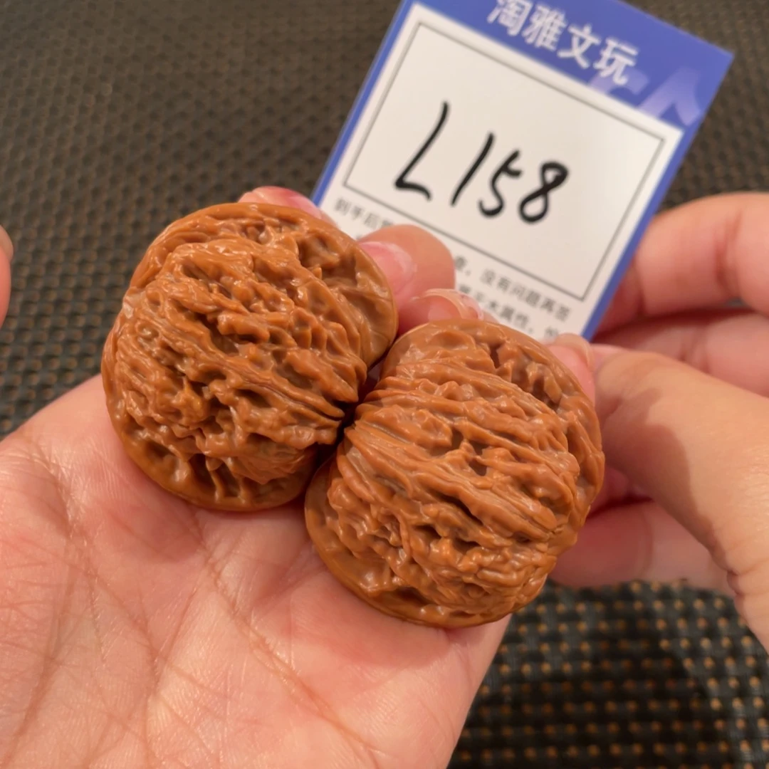 把件文玩核桃L158 四座楼 40