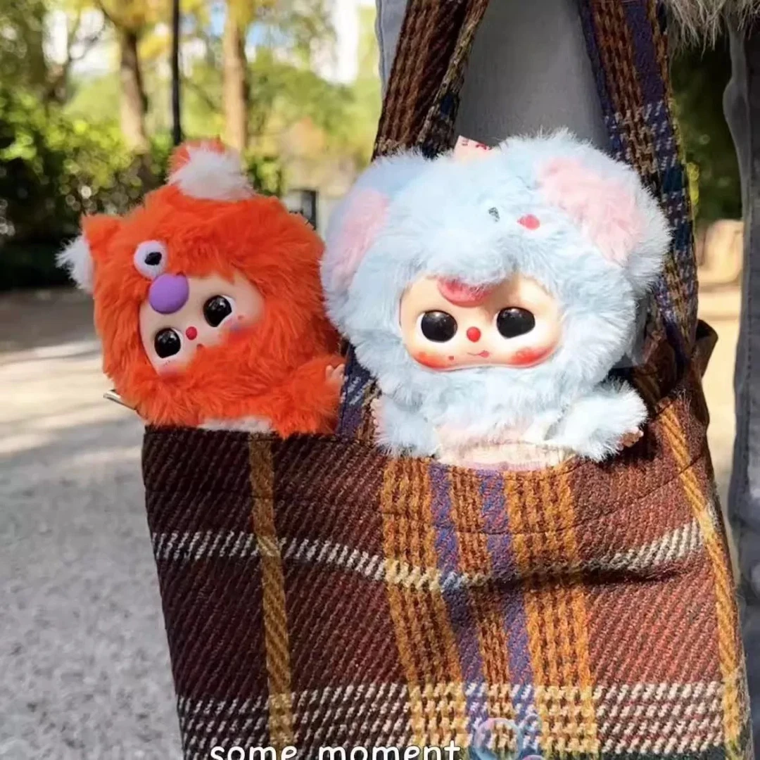 现货baby three娃三岁小可爱系列毛绒潮玩盲盒礼物
