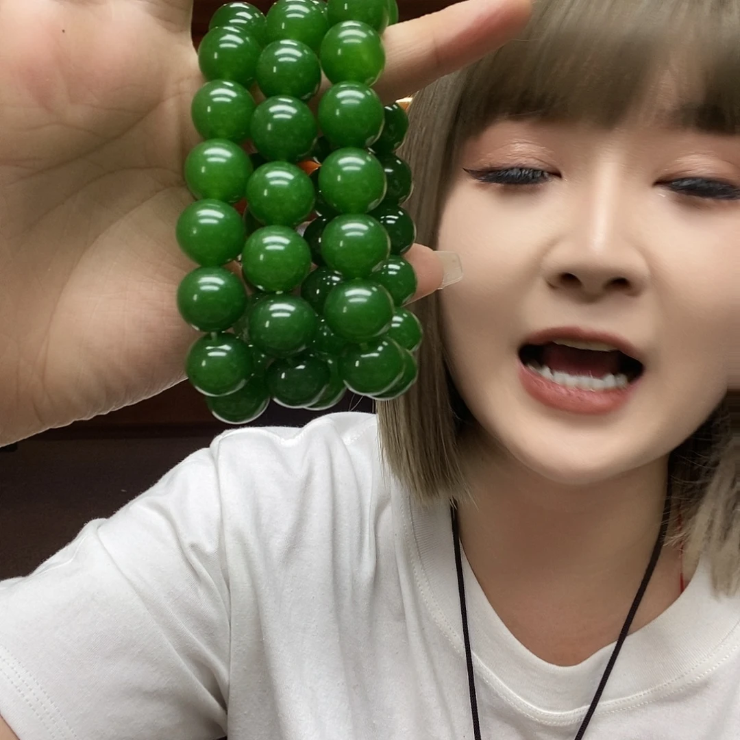 岫玉未镶嵌手链多样性