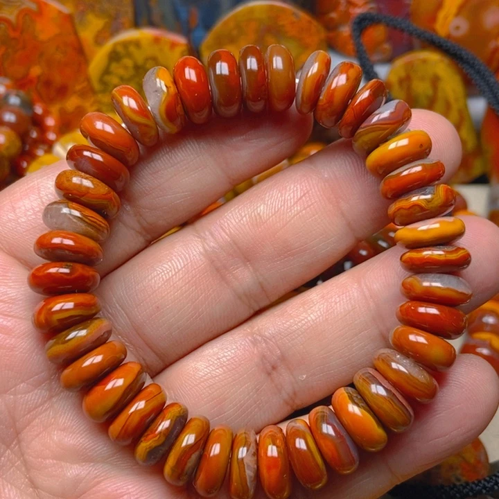 阳***光玛瑙/玉髓未镶嵌手串