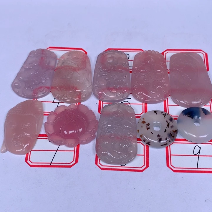 玛瑙/玉髓颈饰未镶嵌N****