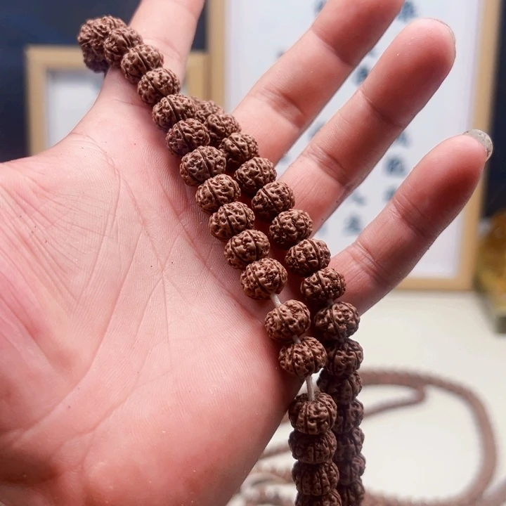 金刚菩提吊坠11尺寸矮桩六瓣老树凹底梅花