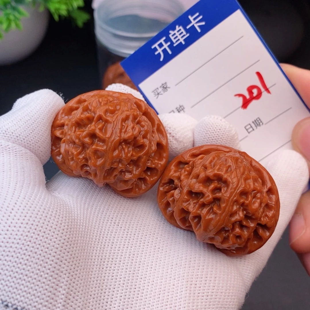 文玩核桃把件42宫灯201