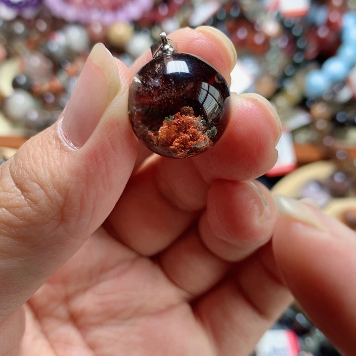 合金吊坠(赠链)水晶