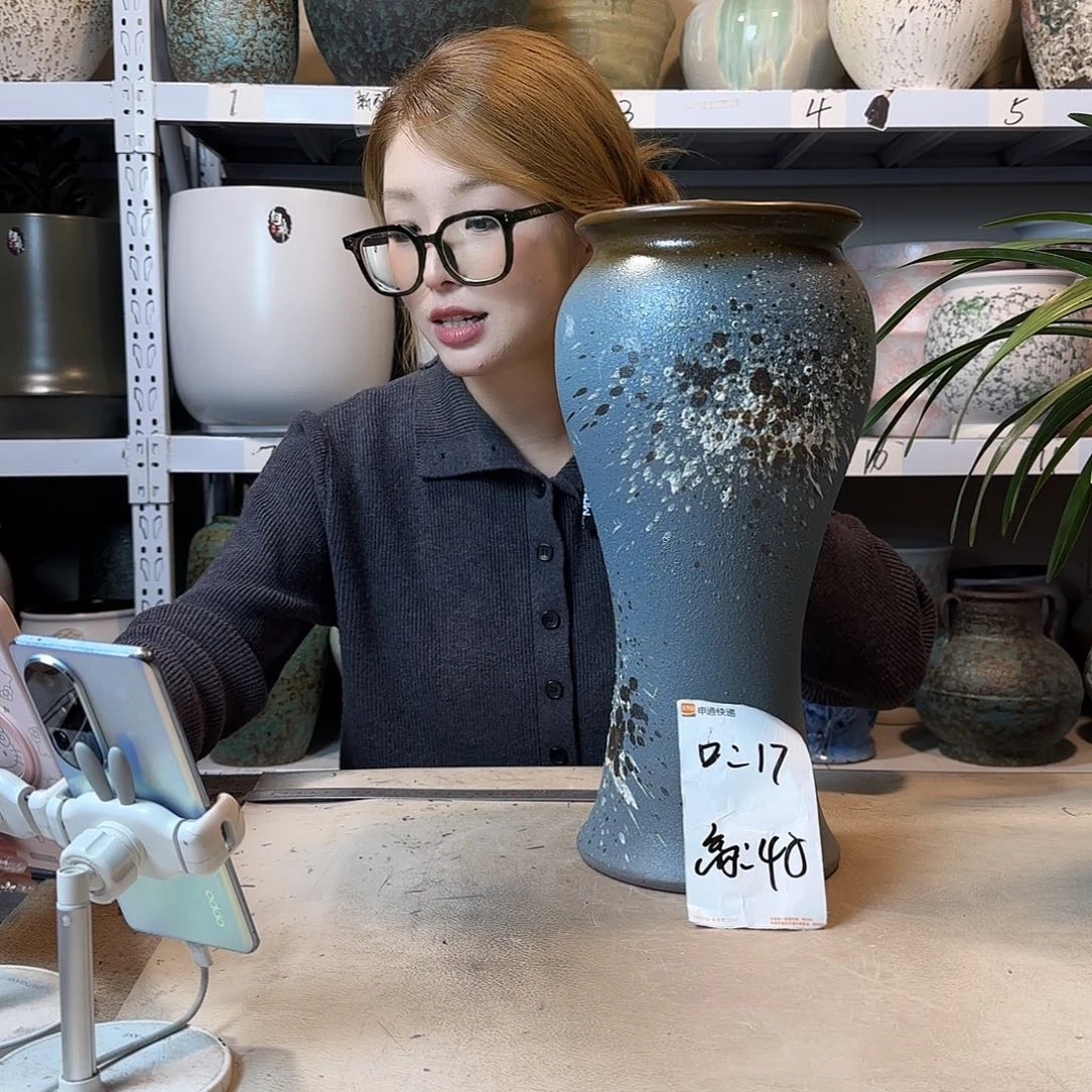 17@40 紫砂花盆尺寸
