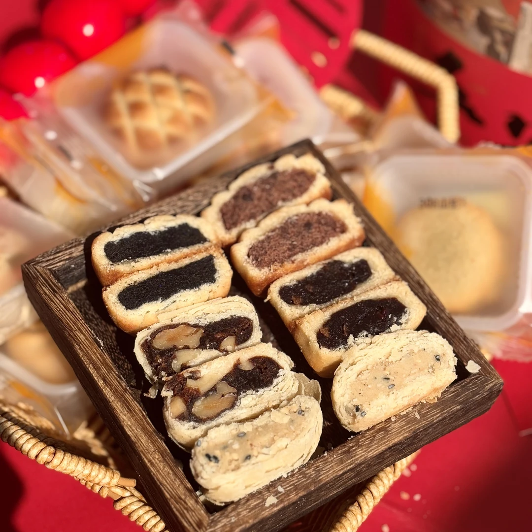 手工制作【素】点心礼盒香酥不腻配料表干净老工艺小时候的味道