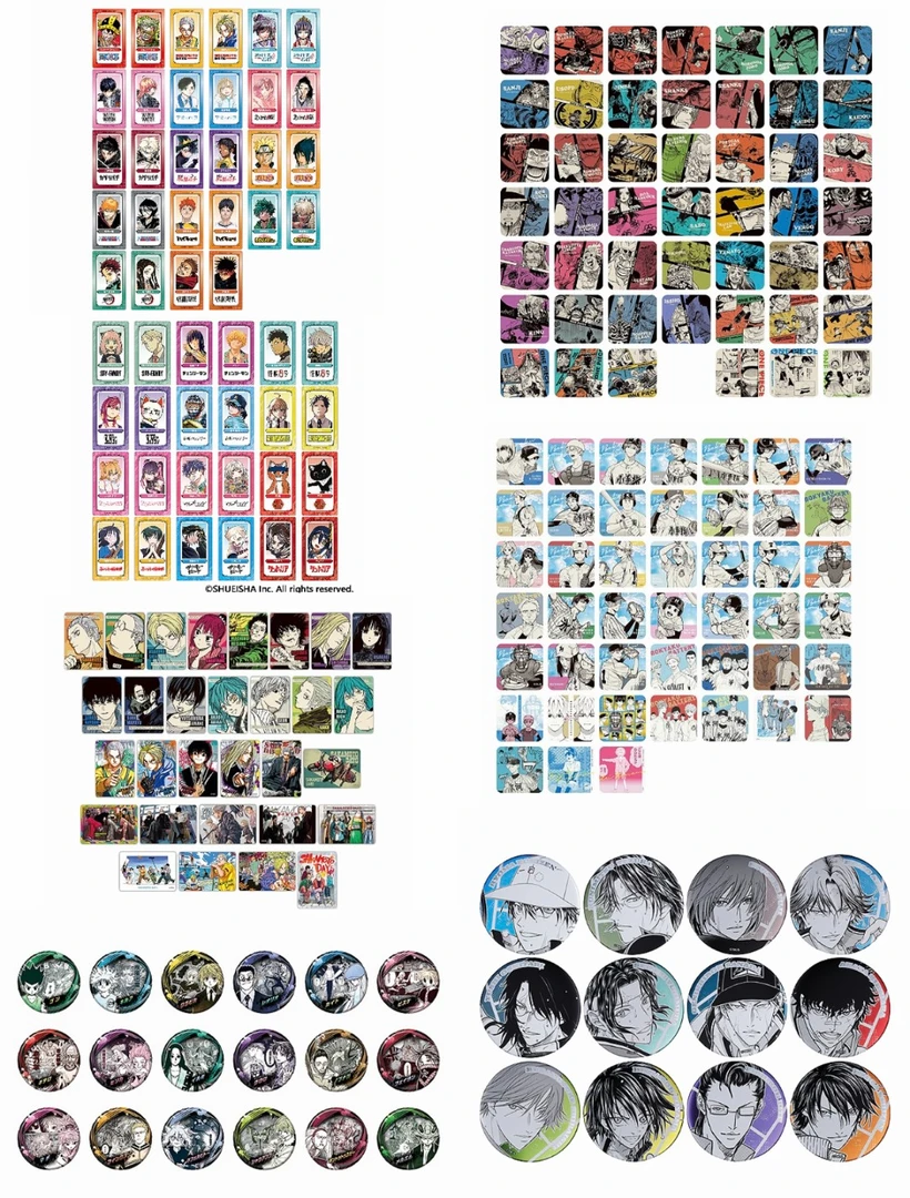 【2026JF】 火影冰箱贴/坂本冰箱贴/ 鬼灭方形贴纸/ a店特典/盲盒