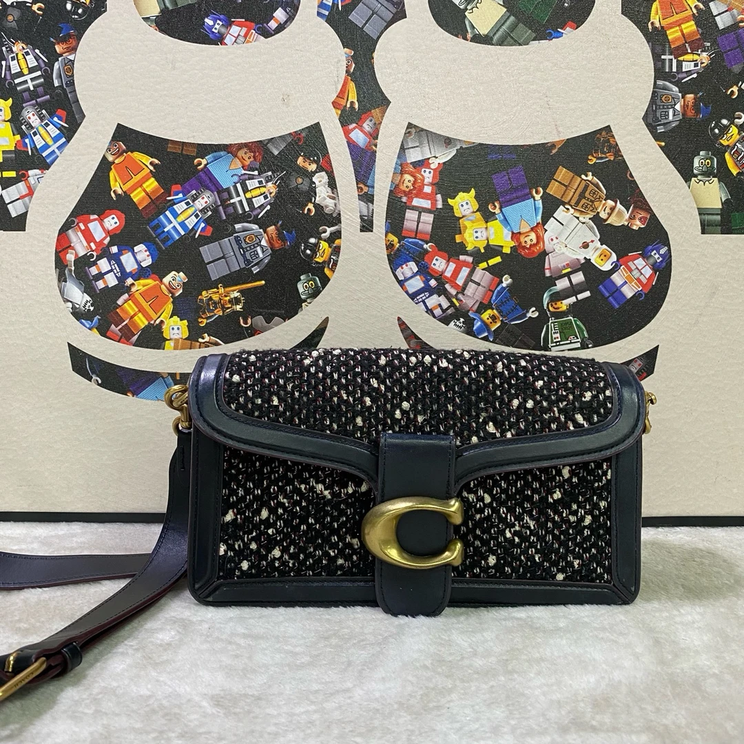 95新 COACH/蔻驰 21337斜挎包25*14