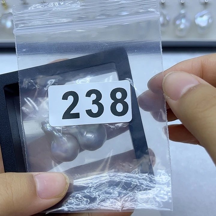 淡水珍珠银S925镶嵌颈饰