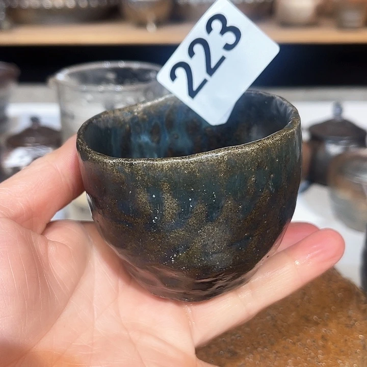 杯高温柴烧陶泥主人杯