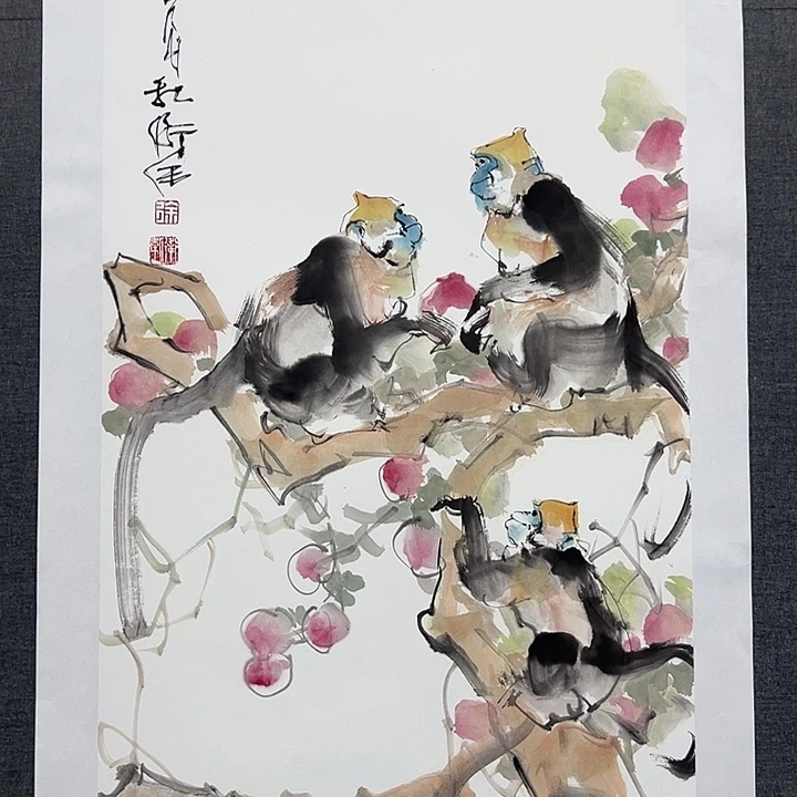 国画书画作品多次