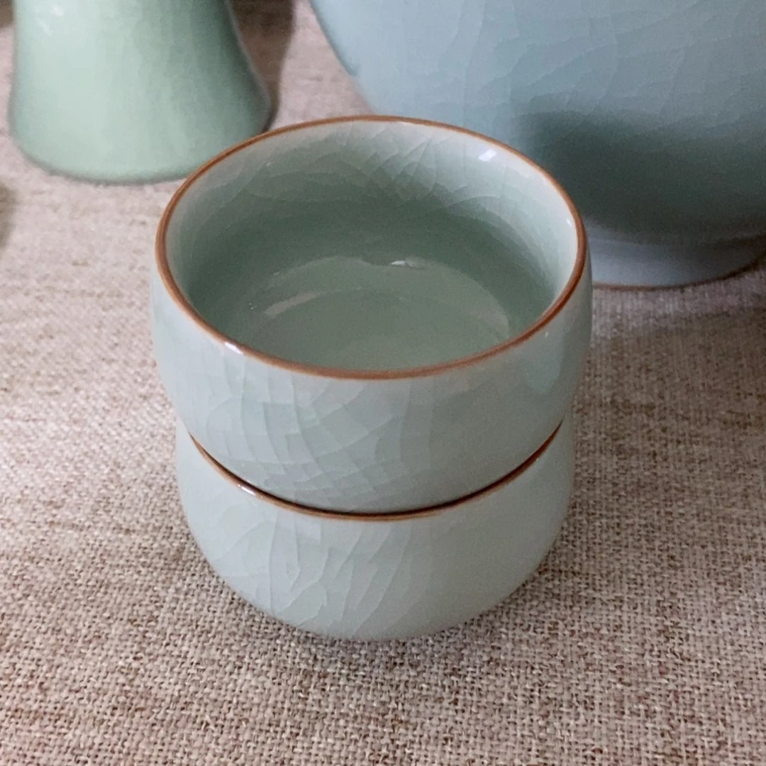 原产地原矿汝瓷#单杯