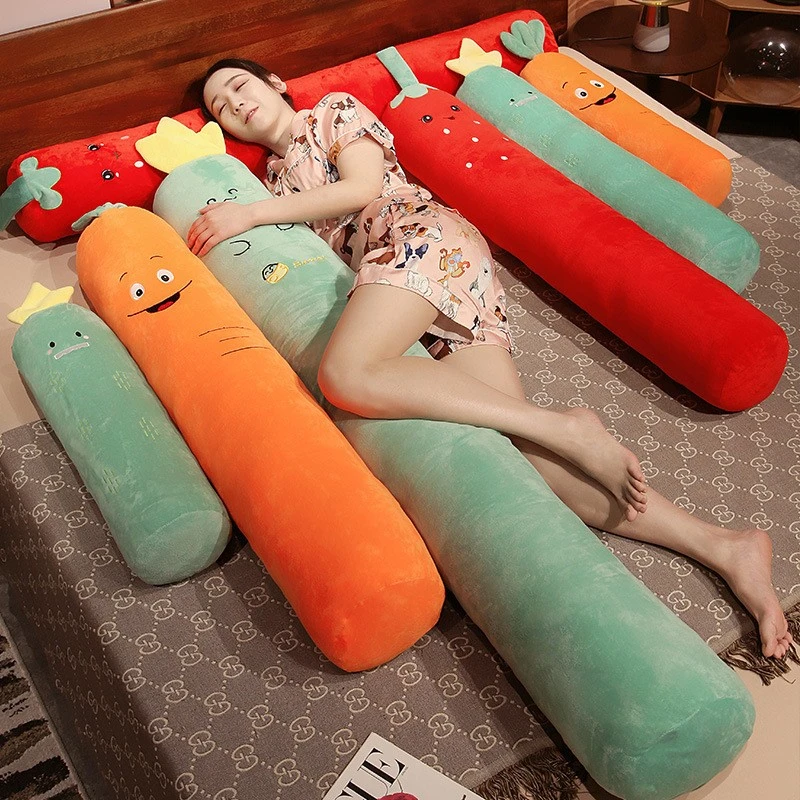 水果抱枕长条枕抱着睡觉可拆洗床头床上男朋友抱枕沙发大靠背枕头