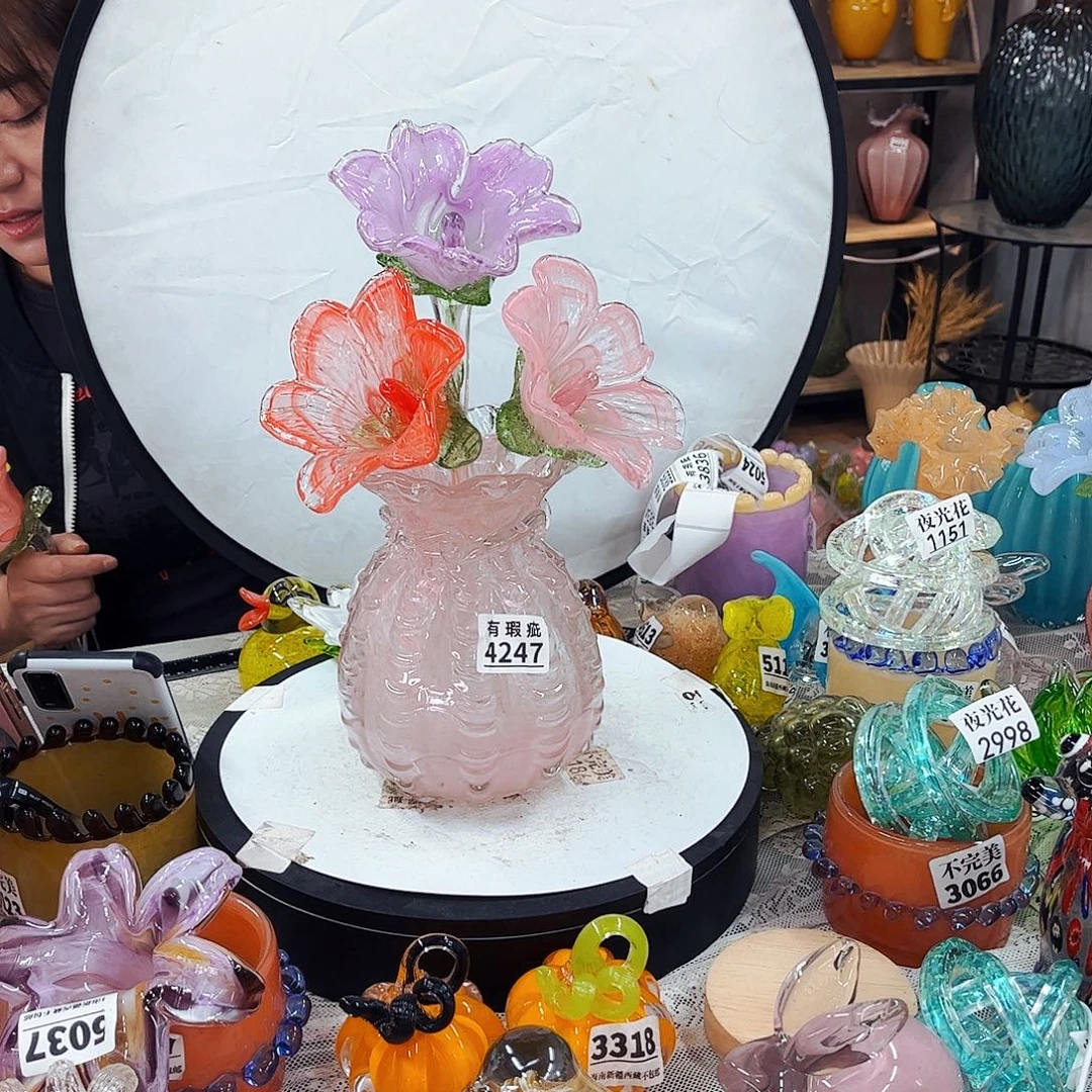 3花1瑕瓶 家悦花器摆件不完美
