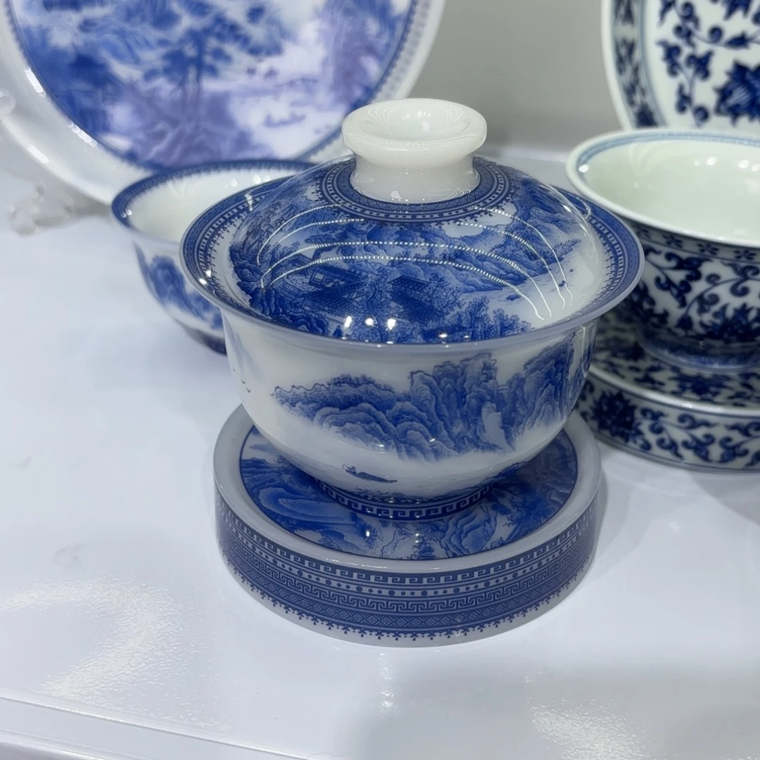 情***黎景德镇陶瓷两件套