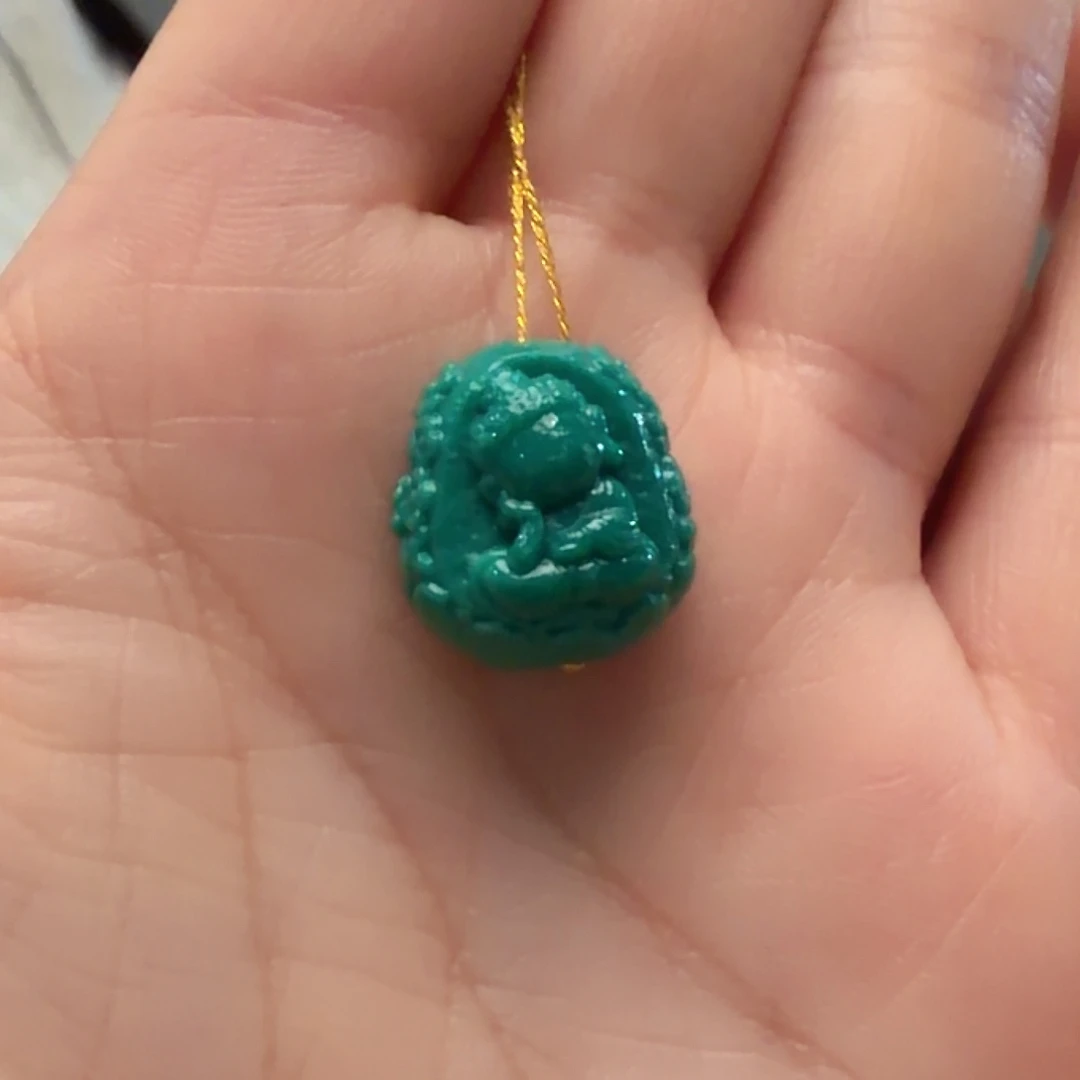 绿松石未镶嵌颈饰