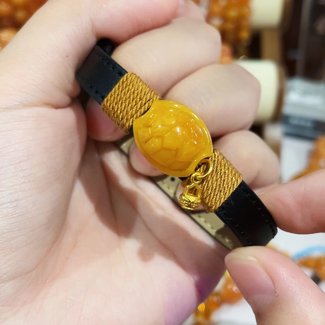 手链蜜蜡未镶嵌手串