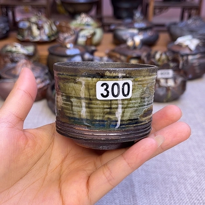 裸柴烧手工陶瓷茶器