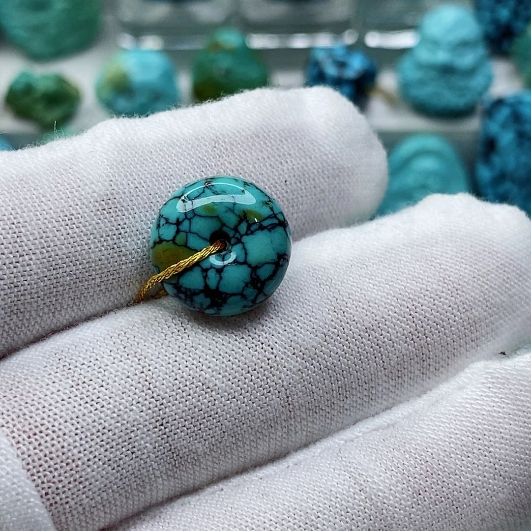 绿松石珠宝奇石未镶嵌