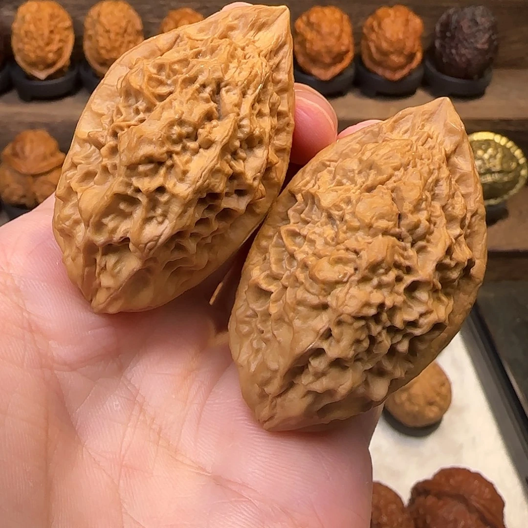 文玩核桃把件霸王枪39肚