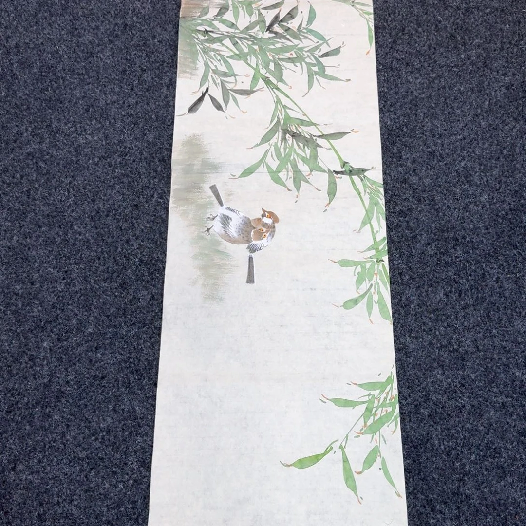国画国画作品山水花鸟纯手绘