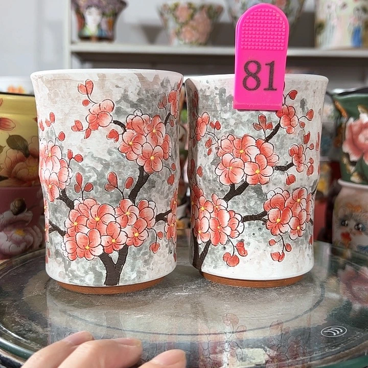 景德镇手绘花盆满38包邮