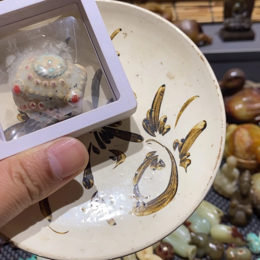 瓷片猪*豆白底印花好物推荐