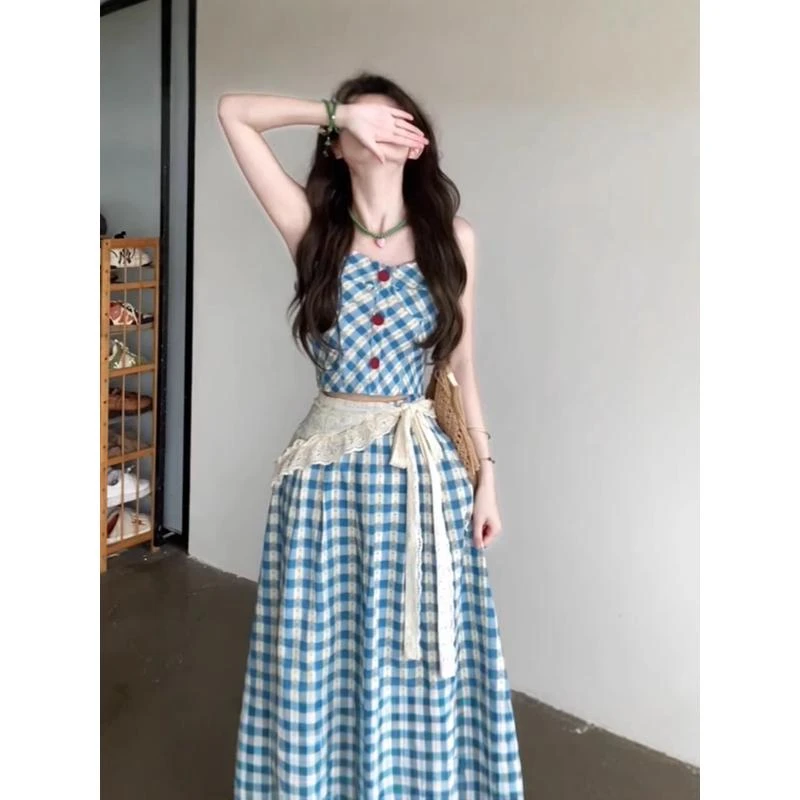 小个子爆款高级感时尚套装2025年夏季新款穿搭一整套韩系洋气女装