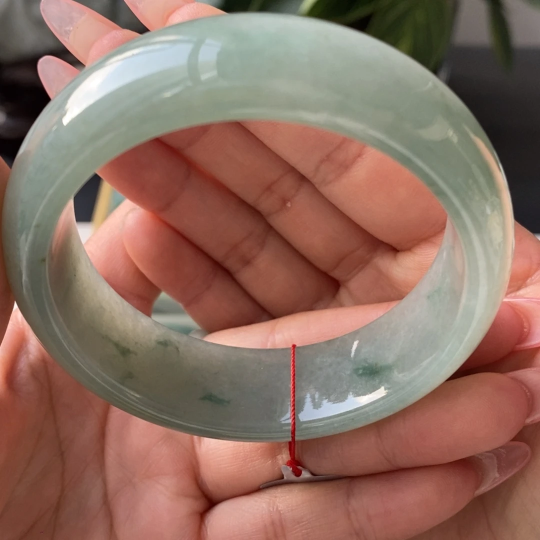翡翠未镶嵌手镯天然