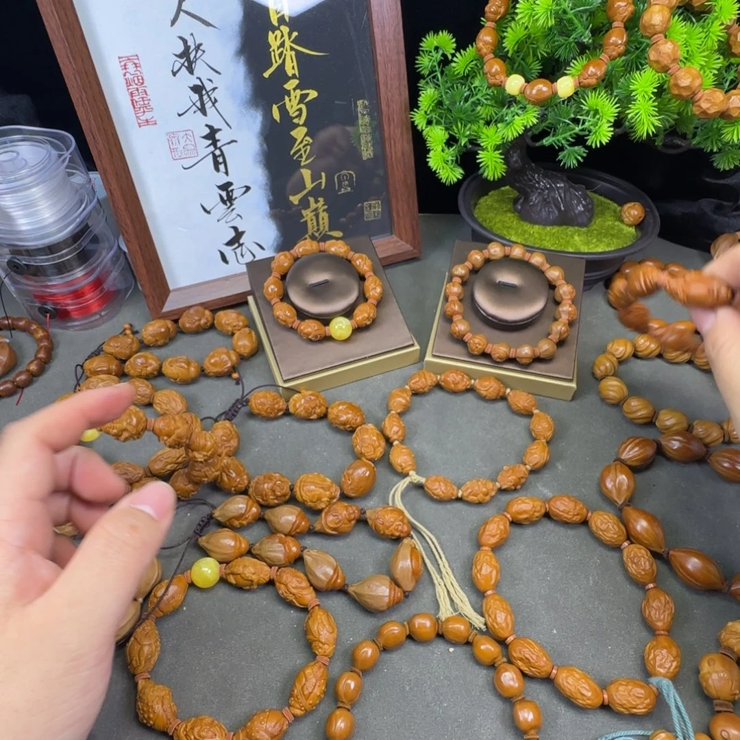 时***谎橄榄核手串/手链1