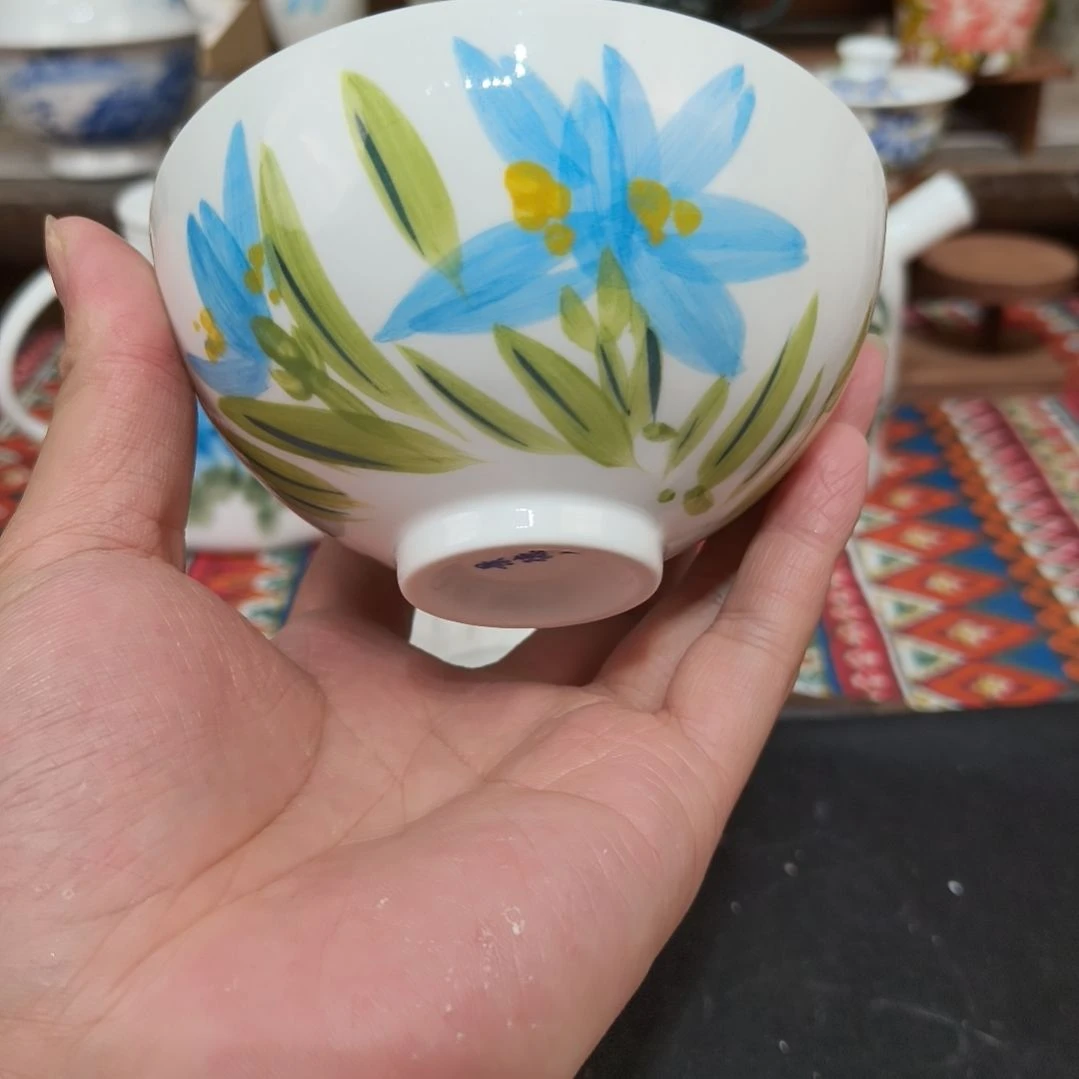 摆件景德镇手工手绘高温瓷器